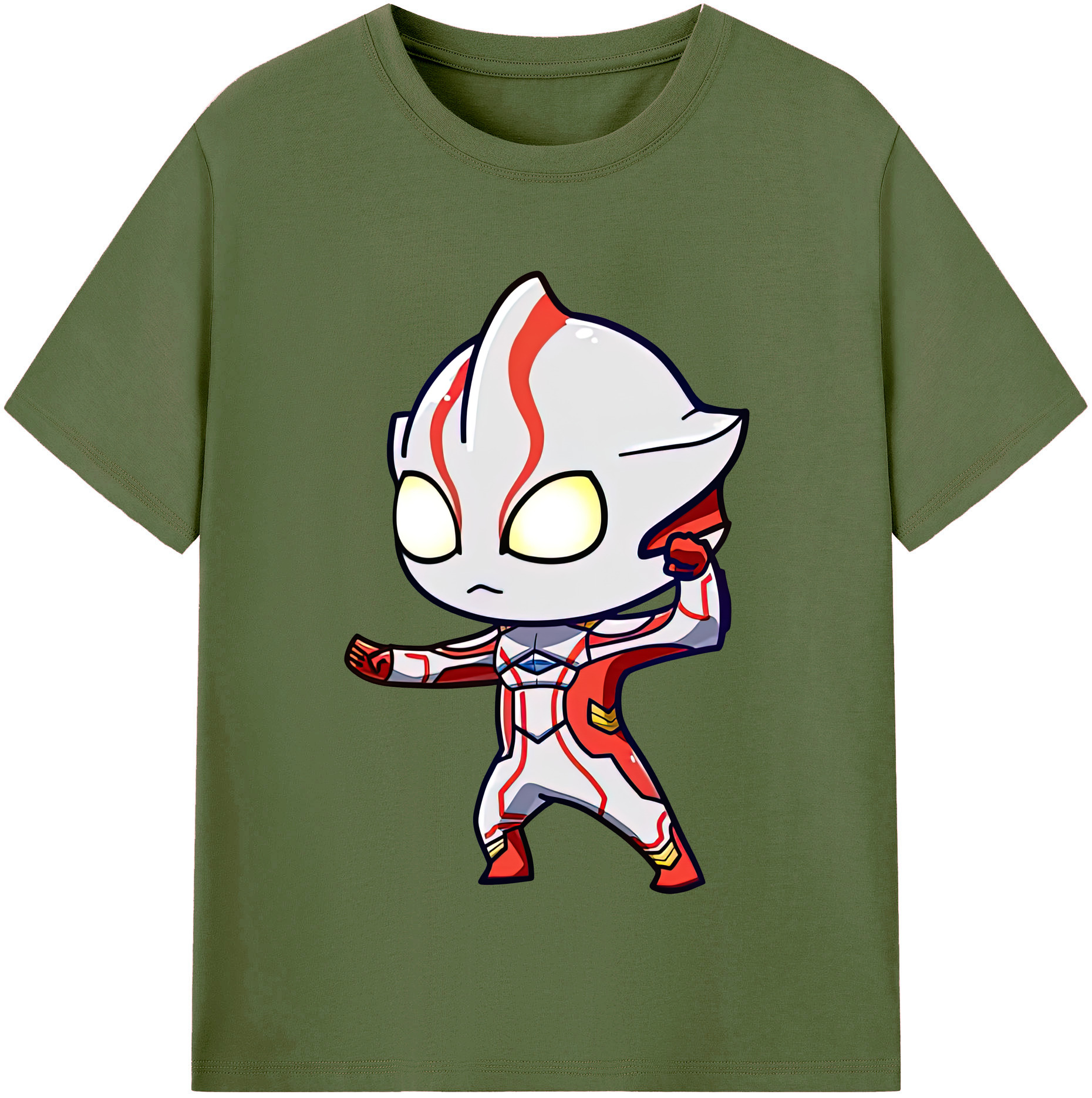（画像用） ウルトラマン Ultraman 綿100％半袖Tシャツ（フロントプリント）
